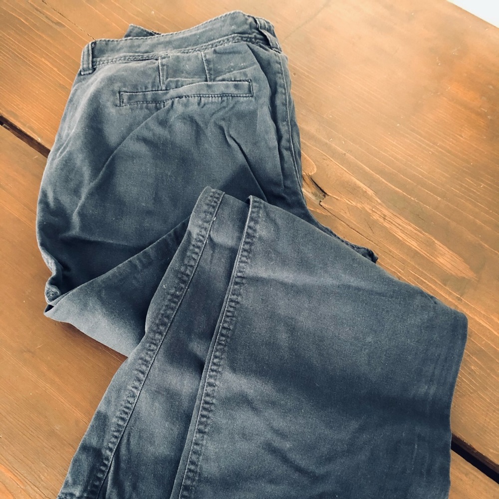 O. N. Navy Chino Pant, Boot-cut